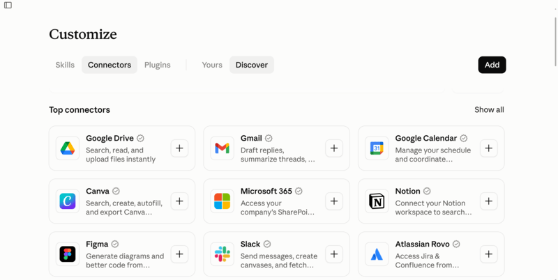 AI connected sources