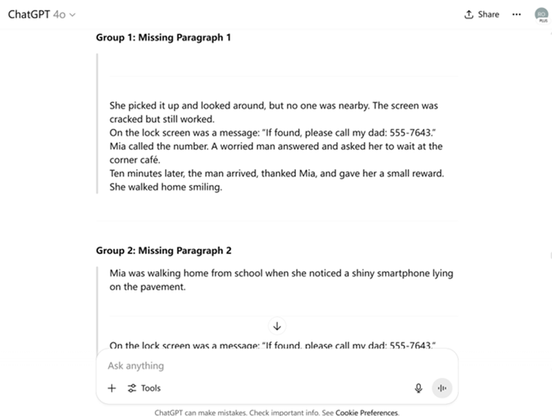 jigsaw prompt ai reading activity